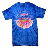 My Greatest Blessings Call Me Mom And Grandma Gift Tie-Dye T-Shirt