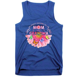 My Greatest Blessings Call Me Mom And Grandma Gift Tank Top