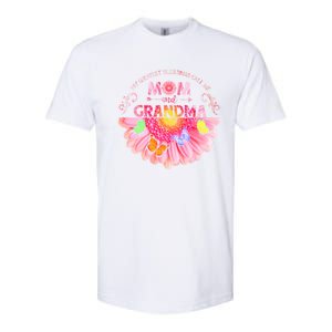 My Greatest Blessings Call Me Mom And Grandma Gift Softstyle CVC T-Shirt