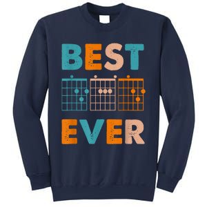 Musician Guitarist Best Dad Ever Fathers Day Sweatshirt