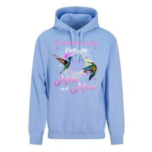 My Greatest Blessing Calls Me Mom And Mimi Gift Unisex Surf Hoodie