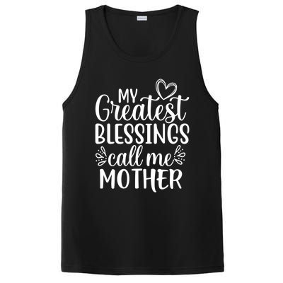 My Greatest Blessings Call Me Mother Special Mom Gift PosiCharge Competitor Tank