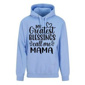 My Greatest Blessings Call Me Mama Mother Mom Cool Gift Unisex Surf Hoodie