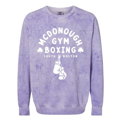 McDonough Gym Boxing Colorblast Crewneck Sweatshirt