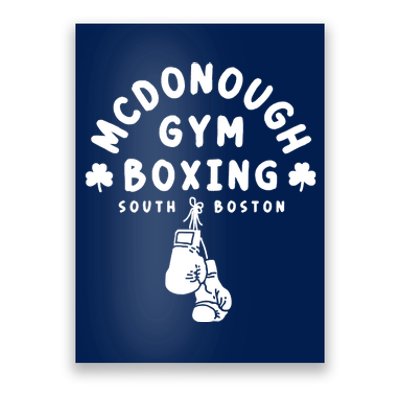 McDonough Gym Boxing Poster