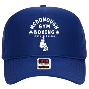 McDonough Gym Boxing High Crown Mesh Back Trucker Hat