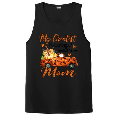 My Greatest Blessing Call Me Mom Pumpkins Thanksgiving Gift PosiCharge Competitor Tank