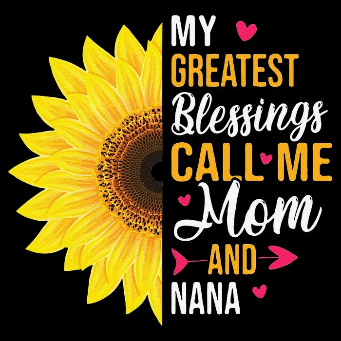 My Greatest Blessings Call Me Mom And NaNa Mother's Day Visor