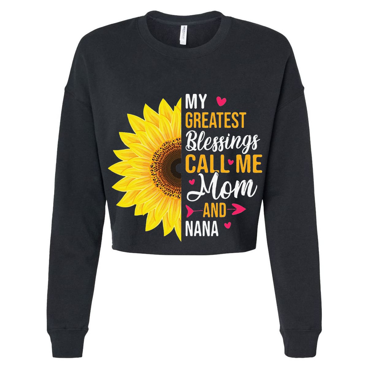 My Greatest Blessings Call Me Mom And NaNa Mother's Day Womens T-Shirt