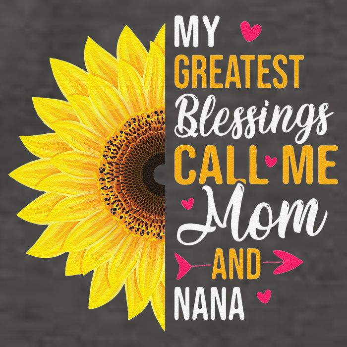 My Greatest Blessings Call Me Mom And NaNa Mother's Day Vector Backpack