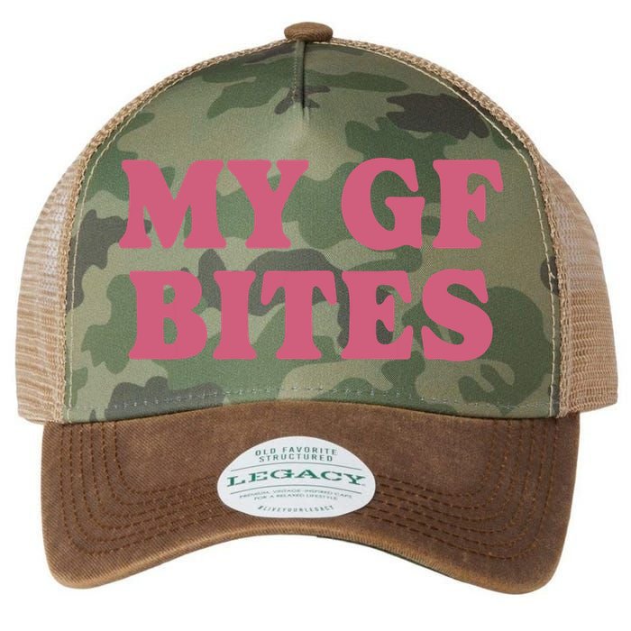 My Gf Bites Legacy Tie Dye Trucker Hat