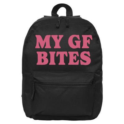 My Gf Bites 16 in Basic Backpack