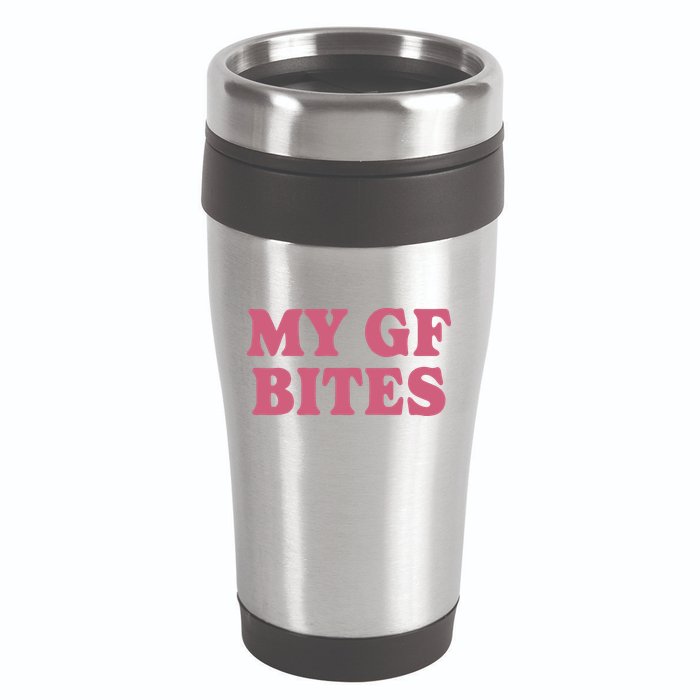 My Gf Bites 16oz Travel Tumbler