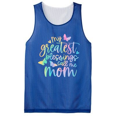 My Greatest Blessings Call Me Mom Mothers Day Mom Life Ideas Gift Mesh Reversible Basketball Jersey Tank