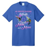 My Greatest Blessing Calls Me Mom And Mimi Gift Tall T-Shirt