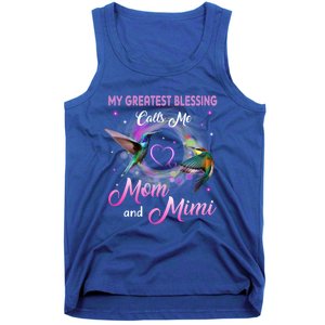 My Greatest Blessing Calls Me Mom And Mimi Gift Tank Top