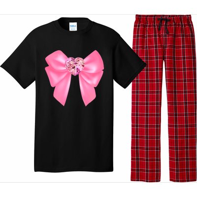 Magical Girl Bow Chibi Moon Crystal Bow Pink Pajama Set