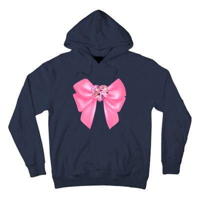 Magical Girl Bow Chibi Moon Crystal Bow Pink Tall Hoodie