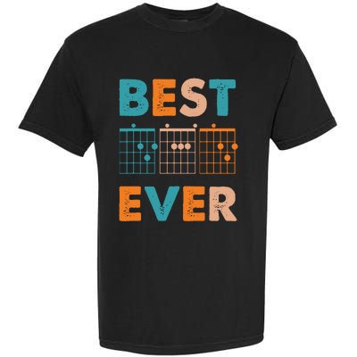 Musician Guitarist Best Dad Ever Fathers Day Garment-Dyed Heavyweight T-Shirt