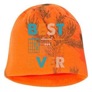 Musician Guitarist Best Dad Ever Fathers Day Kati - Camo Knit Beanie