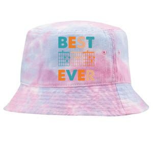 Musician Guitarist Best Dad Ever Fathers Day Tie-Dyed Bucket Hat