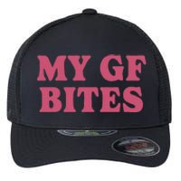 My Gf Bites Flexfit Unipanel Trucker Cap