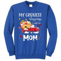 My Greatest Blessings Call Me Mom Pumpkin Truck Meaningful Gift Sweatshirt