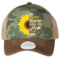 My Greatest Blessings Call Me Mom And NaNa Mother's Day Legacy Tie Dye Trucker Hat