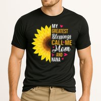 My Greatest Blessings Call Me Mom And NaNa Mother's Day Cooling Performance Crew T-Shirt