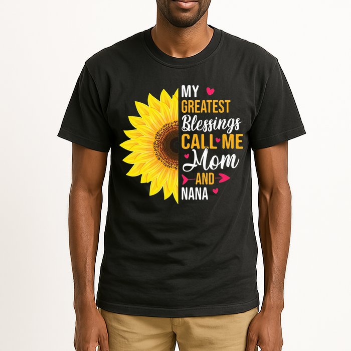 My Greatest Blessings Call Me Mom And NaNa Mother's Day Tall T-Shirt