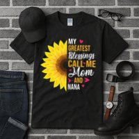 My Greatest Blessings Call Me Mom And NaNa Mother's Day Tall T-Shirt