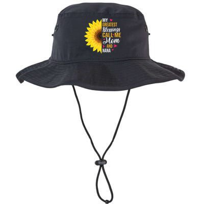 My Greatest Blessings Call Me Mom And NaNa Mother's Day Bucket Hat