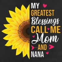 My Greatest Blessings Call Me Mom And NaNa Mother's Day Golf Towel