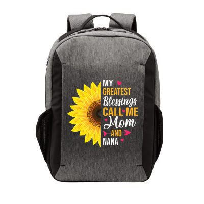 My Greatest Blessings Call Me Mom And NaNa Mother's Day Vector Backpack