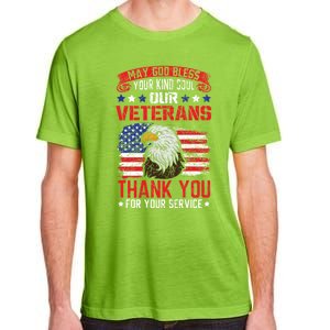 May God Bless Your Kind Soul Our Veterans Memorial Day Meaningful Gift Adult ChromaSoft Performance T-Shirt