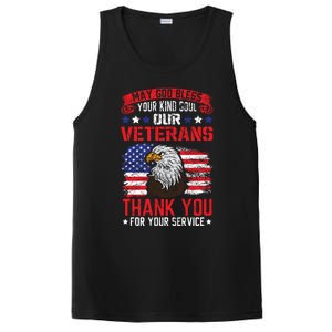 May God Bless Your Kind Soul Our Veterans Memorial Day Meaningful Gift PosiCharge Competitor Tank