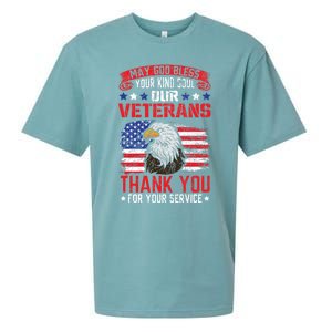 May God Bless Your Kind Soul Our Veterans Memorial Day Meaningful Gift Sueded Cloud Jersey T-Shirt