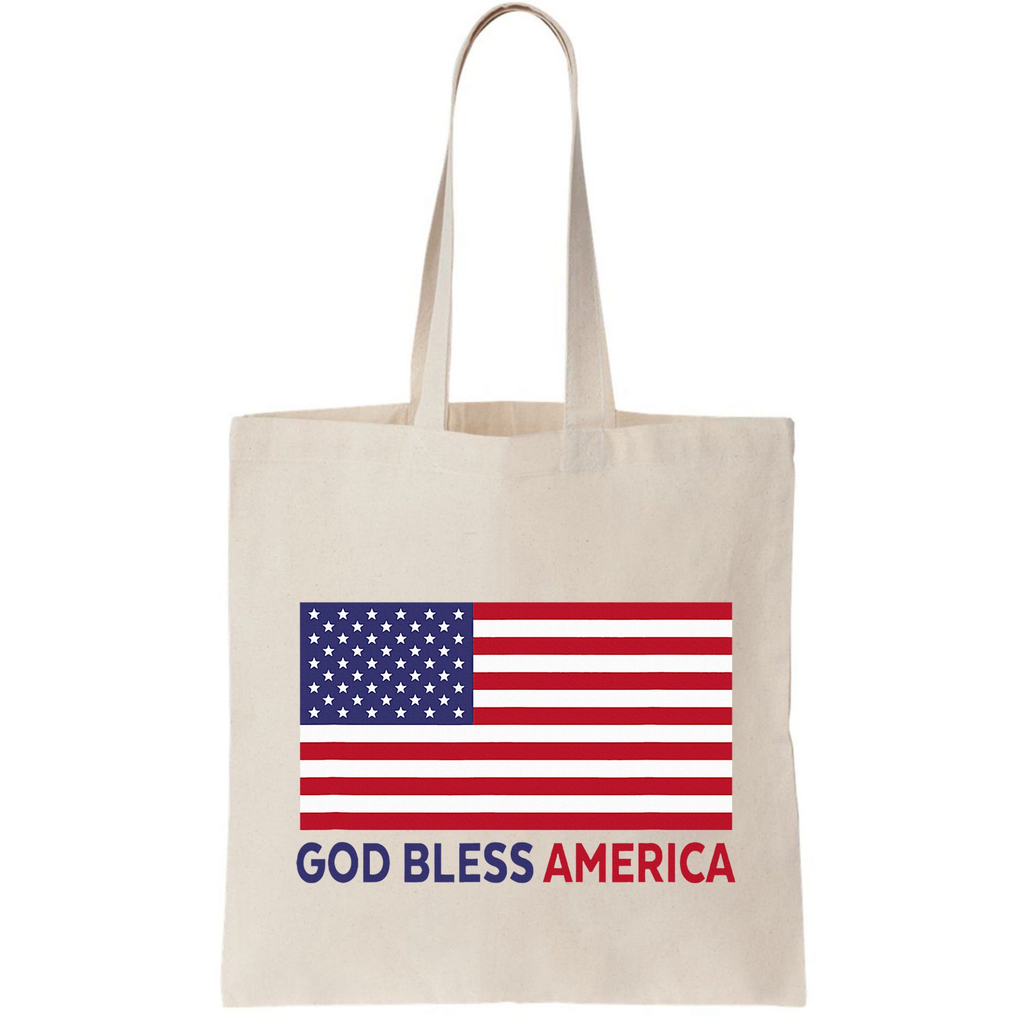 Modern God Bless America Bag