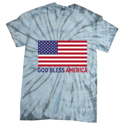 Modern God Bless America Tie-Dye T-Shirt