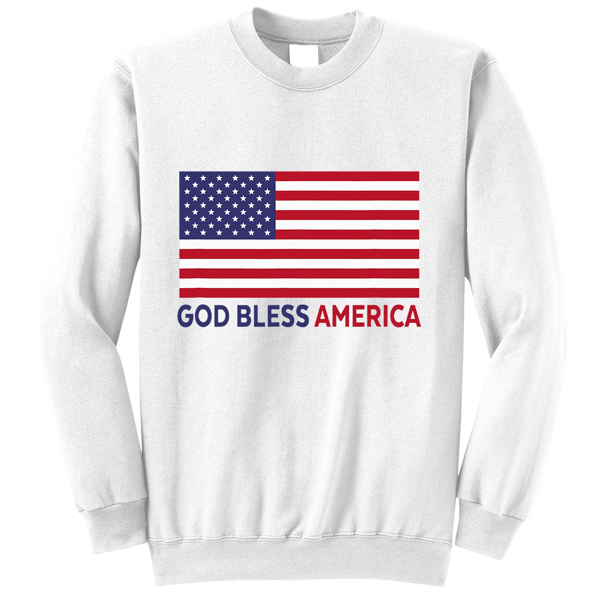 Modern God Bless America Sweatshirt