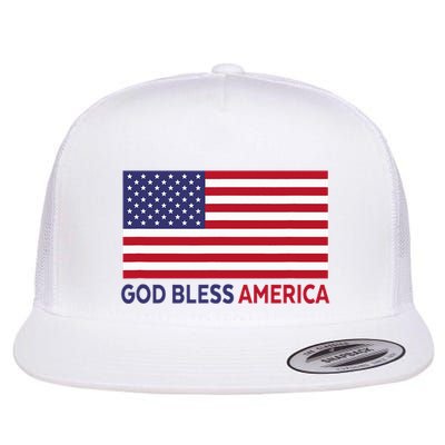 Modern God Bless America Flatbill Hat