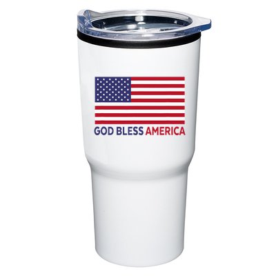 Modern God Bless America Tumbler