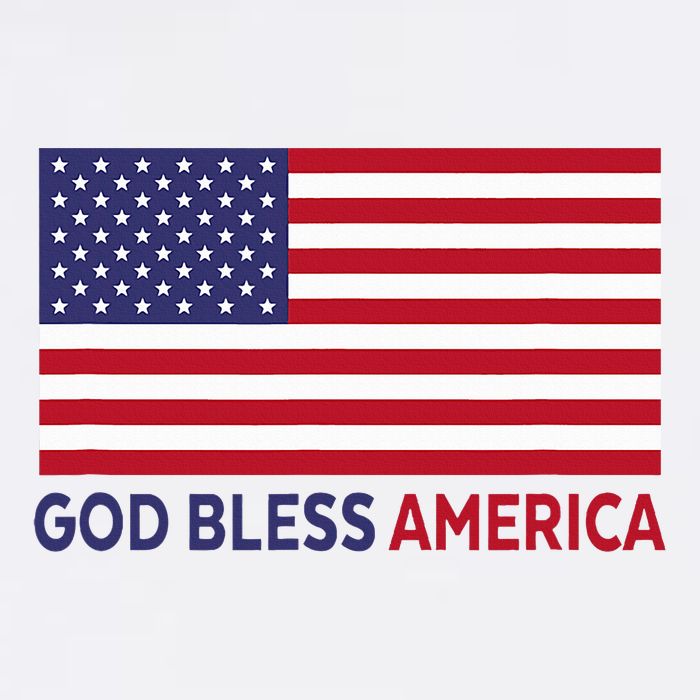 Modern God Bless America Poster