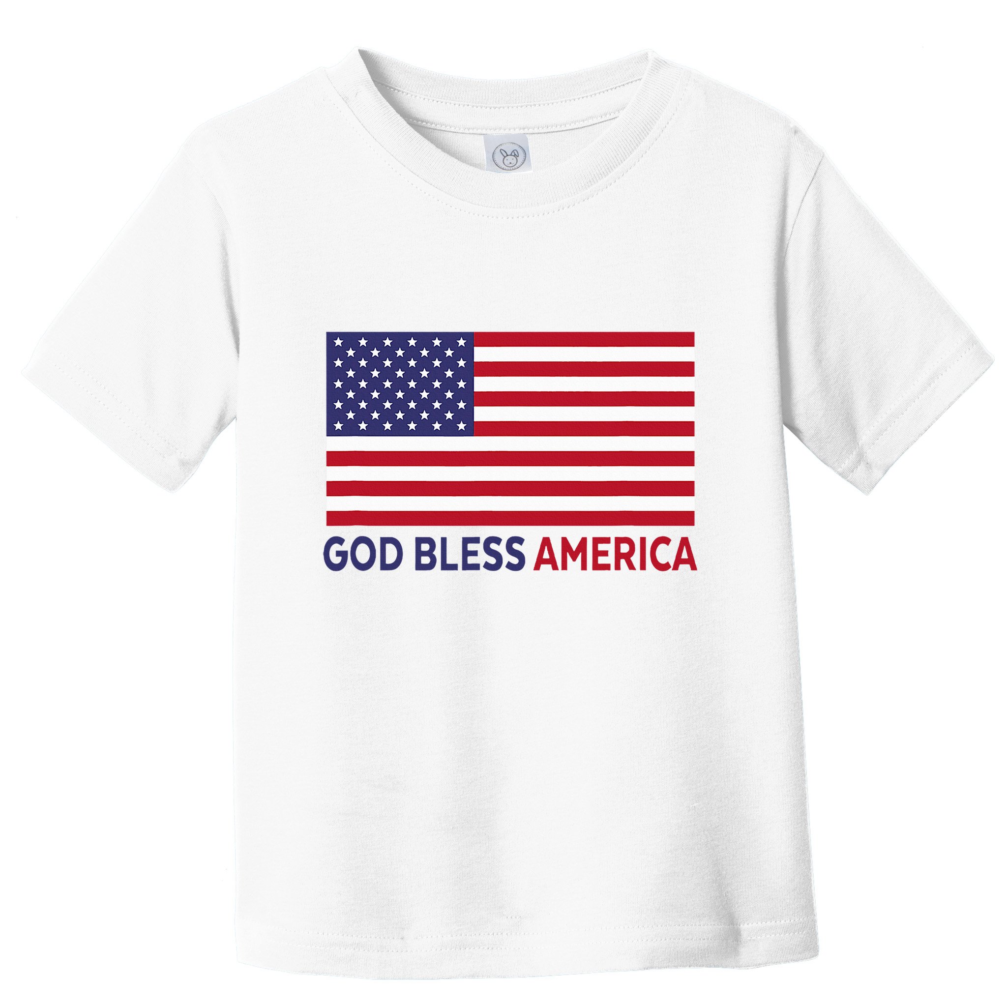 Modern God Bless America Toddler T-Shirt