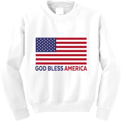 Modern God Bless America Kids Sweatshirt