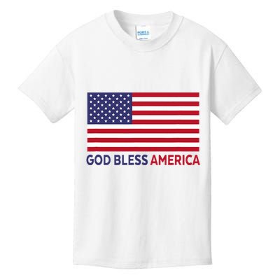 Modern God Bless America Kids T-Shirt