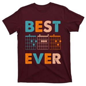 Musician Guitarist Best Dad Ever Fathers Day T-Shirt