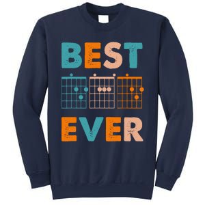 Musician Guitarist Best Dad Ever Fathers Day Sweatshirt