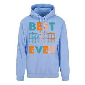 Musician Guitarist Best Dad Ever Fathers Day Unisex Surf Hoodie