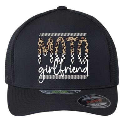Motocross Girlfriend Best Moto Girlfriend Flexfit Unipanel Trucker Cap
